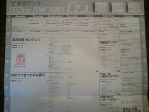 time table